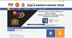 Desktop Screenshot of mdptk.gov.my